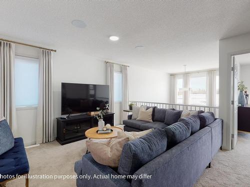 1643 27 Street, Edmonton, AB - Indoor Photo Showing Living Room