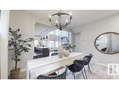 20 Meadowbrook Way, Spruce Grove, AB - Indoor Photo Showing Dining Room