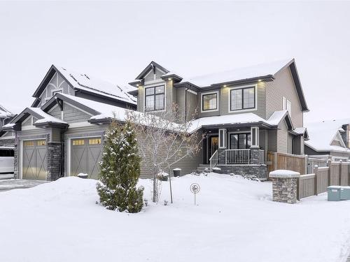 3131 Winspear Crescent Sw, Edmonton, AB - Outdoor With Deck Patio Veranda With Facade