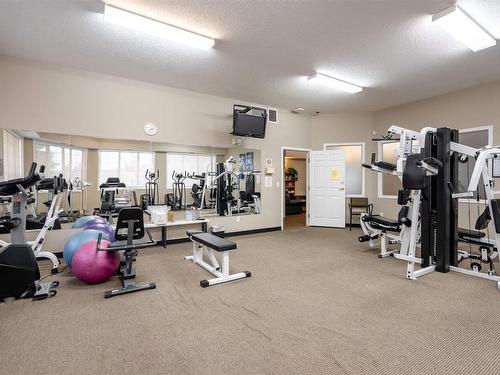 507 237 Youville Drive E, Edmonton, AB - Indoor Photo Showing Gym Room