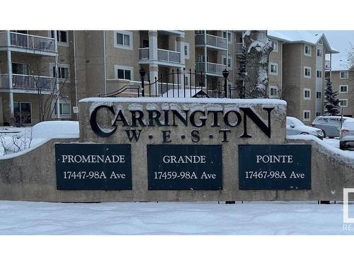 215 17459 98A Avenue, Edmonton, AB - Outdoor With Balcony