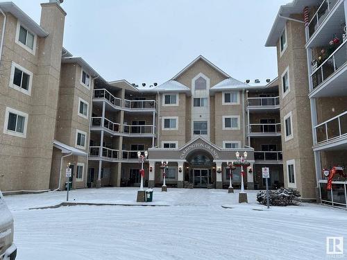 215 17459 98A Avenue, Edmonton, AB - Outdoor With Balcony With Facade