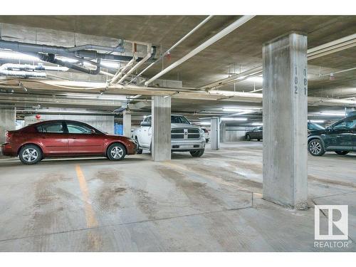 215 17459 98A Avenue, Edmonton, AB - Indoor Photo Showing Garage