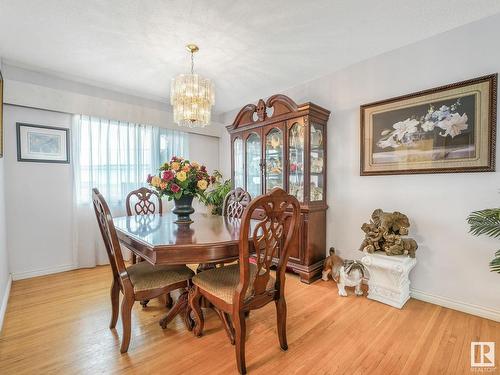 12336 134A Avenue, Edmonton, AB - Indoor Photo Showing Dining Room