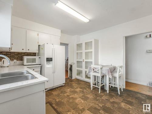 12336 134A Avenue, Edmonton, AB - Indoor Photo Showing Kitchen With Double Sink