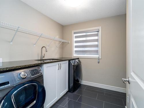 16320 17 Avenue Sw, Edmonton, AB - Indoor Photo Showing Laundry Room