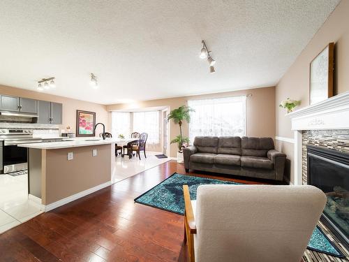 13035 35 Street, Edmonton, AB - Indoor With Fireplace