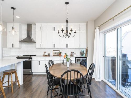 130 Ambleside Way, Sherwood Park, AB - Indoor Photo Showing Dining Room