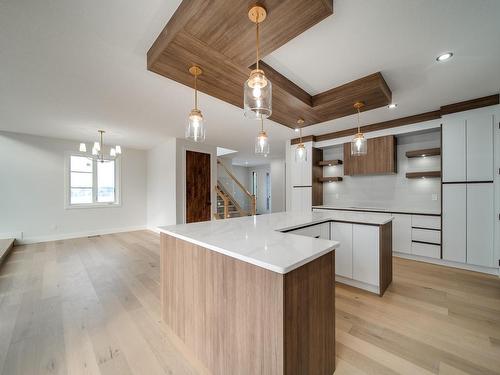 4003 Ginsburg Crescent, Edmonton, AB - Indoor Photo Showing Kitchen