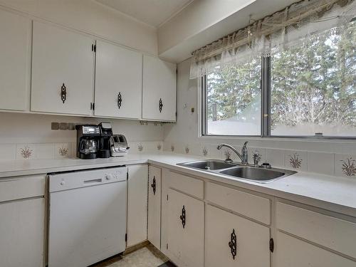 16 Beacon Crescent, St. Albert, AB - Indoor Photo Showing Kitchen With Double Sink