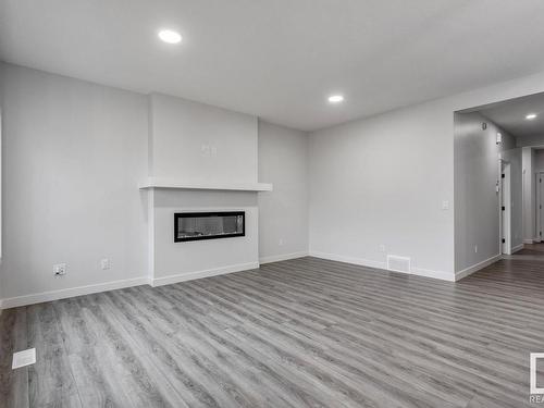 1237 16A Avenue, Edmonton, AB - Indoor With Fireplace