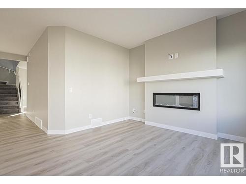 2804 194 Street, Edmonton, AB - Indoor Photo Showing Living Room With Fireplace