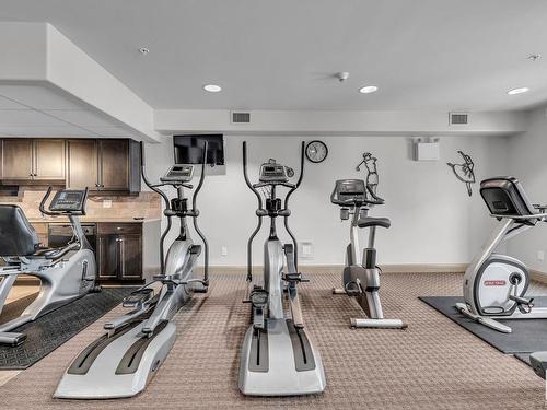 239 1406 Hodgson Way Nw, Edmonton, AB - Indoor Photo Showing Gym Room