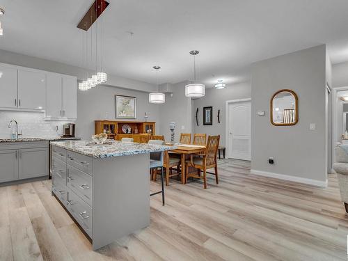 239 1406 Hodgson Way Nw, Edmonton, AB - Indoor Photo Showing Kitchen With Upgraded Kitchen