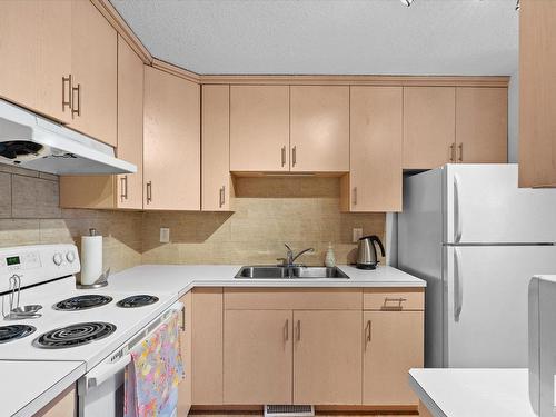 4311 38 Street, Edmonton, AB - Indoor Photo Showing Kitchen With Double Sink