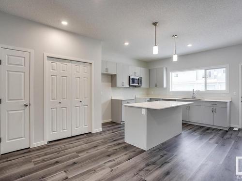 1643 16 Avenue, Edmonton, AB - Indoor Photo Showing Kitchen With Upgraded Kitchen