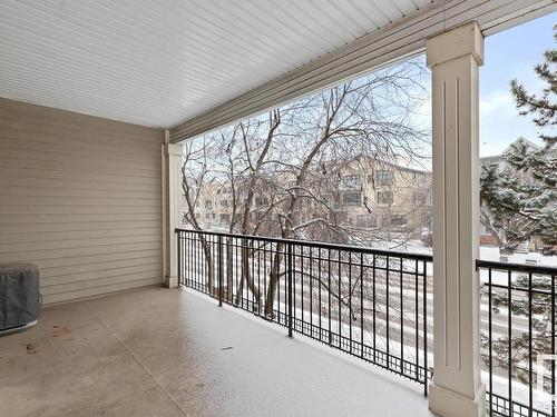 201 9803 96A Street, Edmonton, AB - Outdoor With Balcony With Exterior