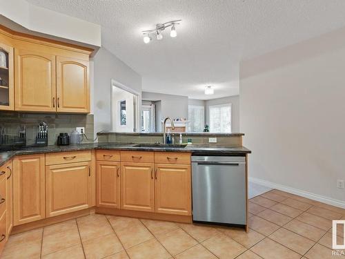 201 9803 96A Street, Edmonton, AB - Indoor Photo Showing Kitchen