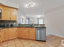 201 9803 96A Street, Edmonton, AB  - Indoor Photo Showing Kitchen 