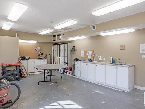 201 9803 96A Street, Edmonton, AB - Indoor Photo Showing Basement