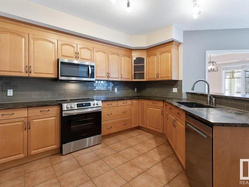 201 9803 96A Street, Edmonton, AB - Indoor Photo Showing Kitchen