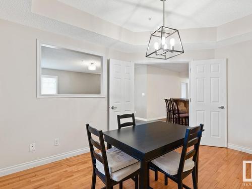 201 9803 96A Street, Edmonton, AB - Indoor Photo Showing Dining Room