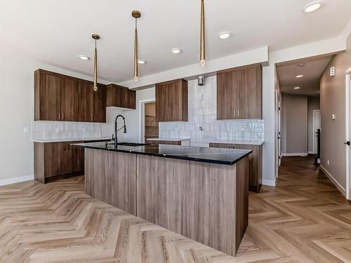 3320 168 Street, Edmonton, AB - Indoor Photo Showing Kitchen