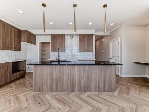 3320 168 Street, Edmonton, AB - Indoor Photo Showing Kitchen