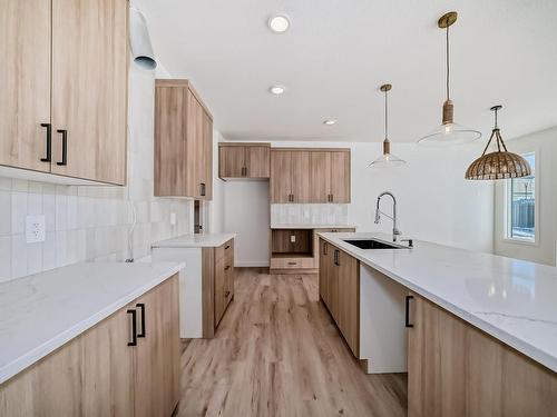 3320 168 Street, Edmonton, AB - Indoor Photo Showing Kitchen