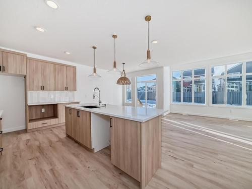 3320 168 Street, Edmonton, AB - Indoor Photo Showing Kitchen