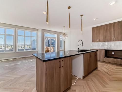 3320 168 Street, Edmonton, AB - Indoor Photo Showing Kitchen