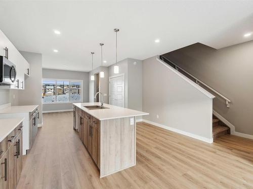 6256 175 Avenue, Edmonton, AB - Indoor Photo Showing Kitchen With Upgraded Kitchen