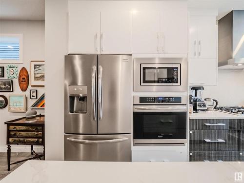 10530 80 Street, Edmonton, AB - Indoor Photo Showing Kitchen With Stainless Steel Kitchen