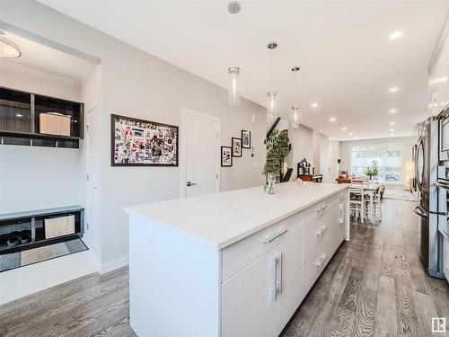 10530 80 Street, Edmonton, AB - Indoor Photo Showing Kitchen With Upgraded Kitchen