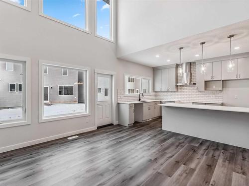 2808 194 Street, Edmonton, AB - Indoor Photo Showing Kitchen With Upgraded Kitchen