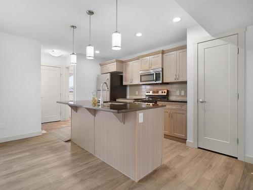 681 Allard Boulevard, Edmonton, AB - Indoor Photo Showing Kitchen With Upgraded Kitchen