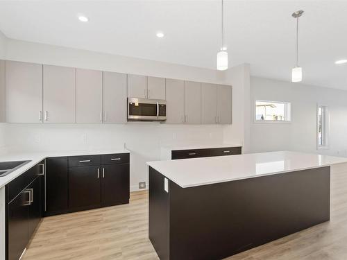 1647 16 Avenue, Edmonton, AB - Indoor Photo Showing Kitchen