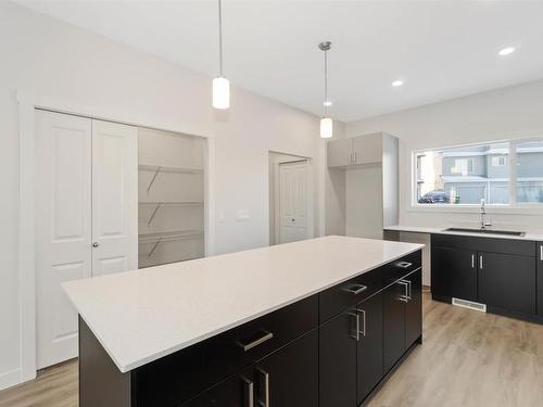 1647 16 Avenue, Edmonton, AB - Indoor Photo Showing Kitchen