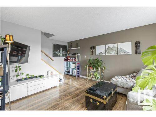 201B Homestead Crescent, Edmonton, AB - Indoor Photo Showing Living Room