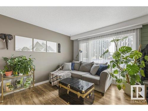 201B Homestead Crescent, Edmonton, AB - Indoor Photo Showing Living Room