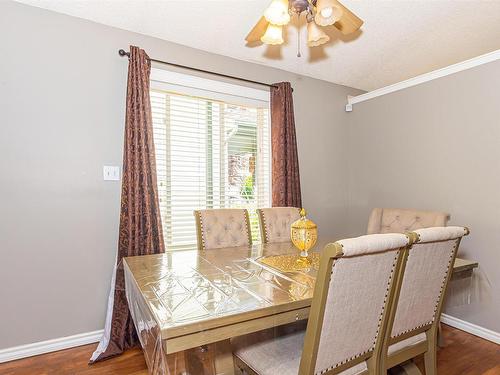 9133 166 Avenue, Edmonton, AB - Indoor Photo Showing Dining Room