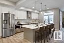 3124 167 Street, Edmonton, AB  - Indoor Photo Showing Kitchen With Upgraded Kitchen 