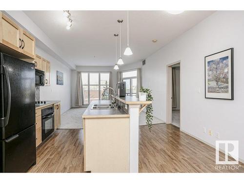 204 4835 104A Street, Edmonton, AB - Indoor Photo Showing Kitchen