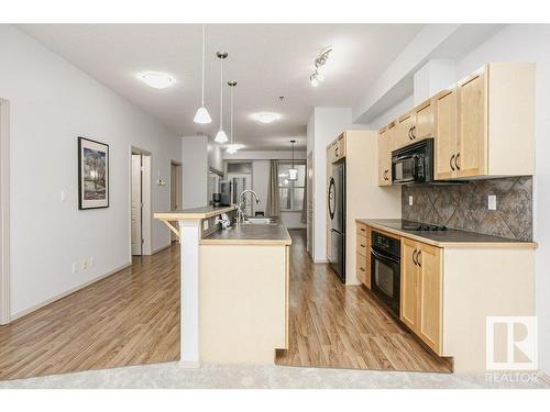 204 4835 104A Street, Edmonton, AB - Indoor Photo Showing Kitchen