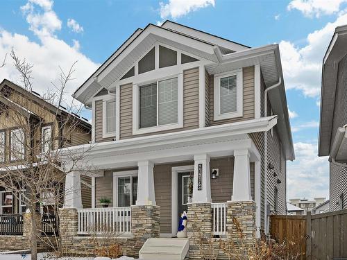 21916 90 Avenue, Edmonton, AB - Outdoor With Deck Patio Veranda With Facade