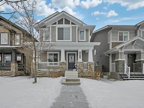 21916 90 Avenue, Edmonton, AB - Outdoor With Deck Patio Veranda With Facade