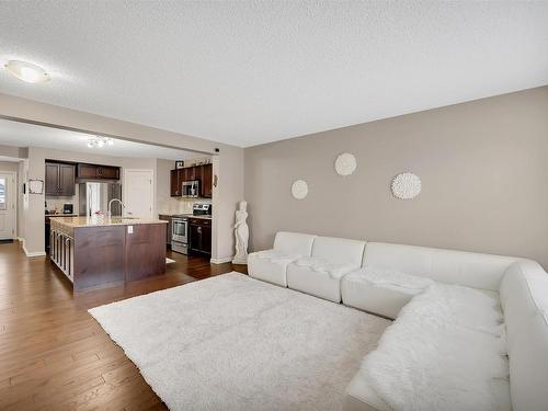 21916 90 Avenue, Edmonton, AB - Indoor Photo Showing Living Room