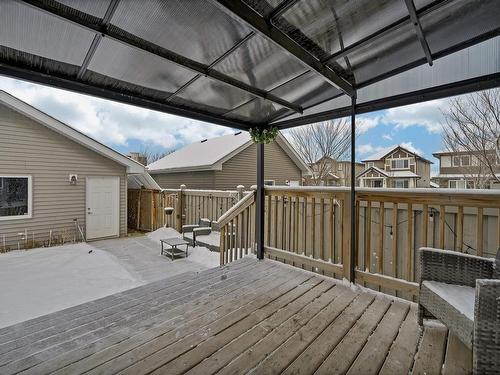 21916 90 Avenue, Edmonton, AB - Outdoor With Deck Patio Veranda With Exterior