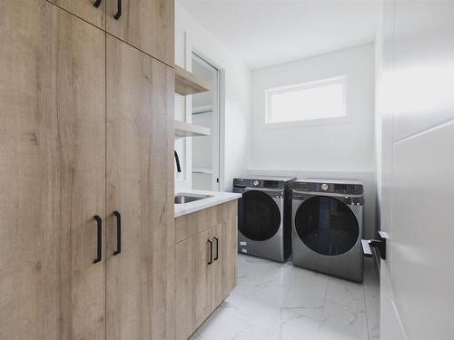 9350 73 Avenue, Edmonton, AB - Indoor Photo Showing Laundry Room