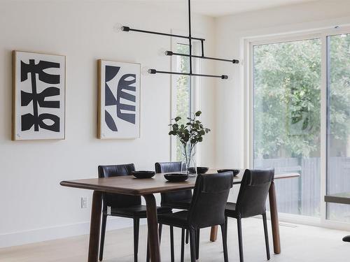 9350 73 Avenue, Edmonton, AB - Indoor Photo Showing Dining Room